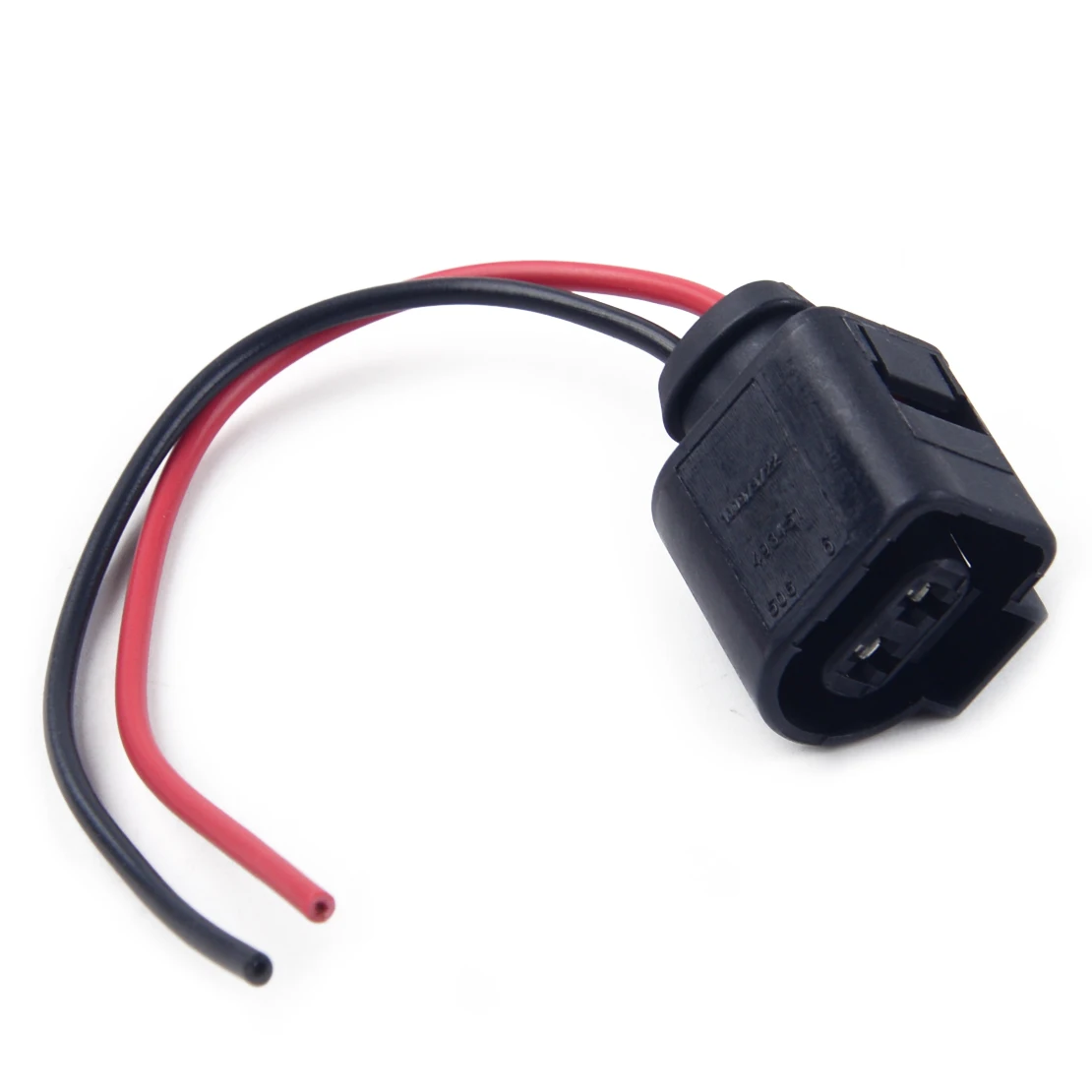 2 Pin Fog Light Lamp Wiring Plug Pigtail Connector 1J0973722 for Audi A6 Allroad Quattro VW Jetta Golf GTI MK4 Passat