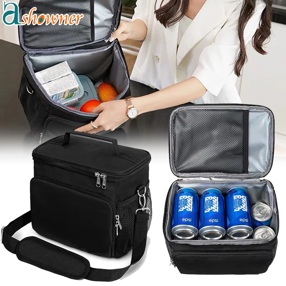 

1pcs 15 Litre Insulated Outdoor Picnic Pack Leakproof Insulated Bag Thickened Bento Lunch Pack Car Loaded with Ice