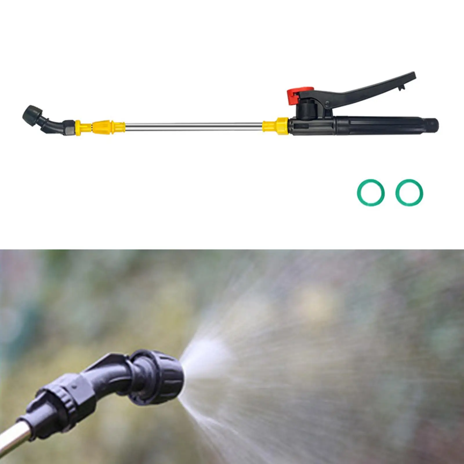 Sprayer Extension Rod Adjustable Watering Wand Garden Spray Tool for Outdoor Furniture and Flowers