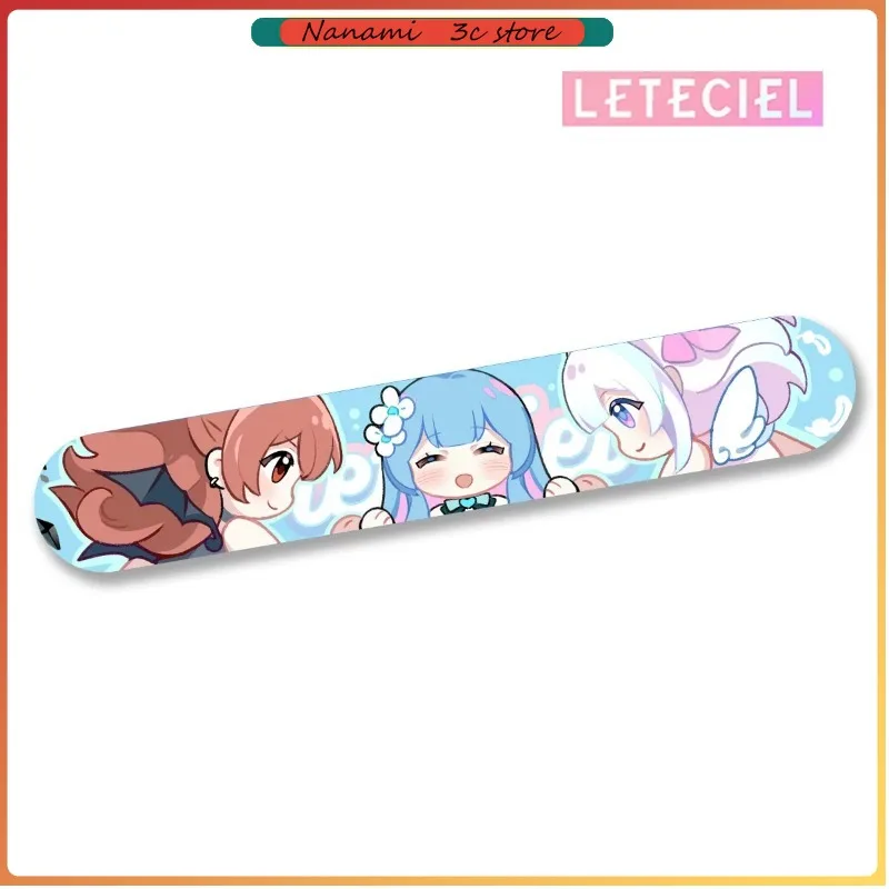 LETECIEL Shaping Silicone Magnetic Absorption Two-Dimensional Printed Cord Wrap with Digital Earphone Cable Storage