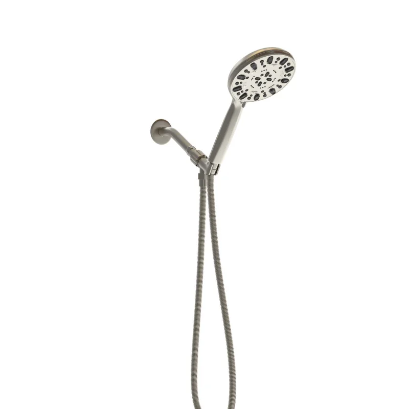 

Multi Function Adjustable Hand Shower - 7-Function Hand Shower, Brushed Nickel
