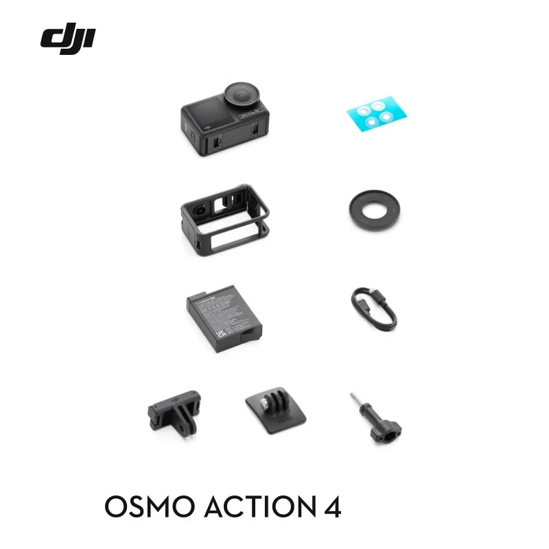 DJI Osmo Action 4 sports camera Fishing ride diving motorcycle vlog camera