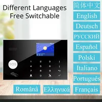 Wifi GSM Alarm System Home Wireless Security Burglar Alarm Kit Door Open Motion Sensor Smart Life Tuya App Control Suit