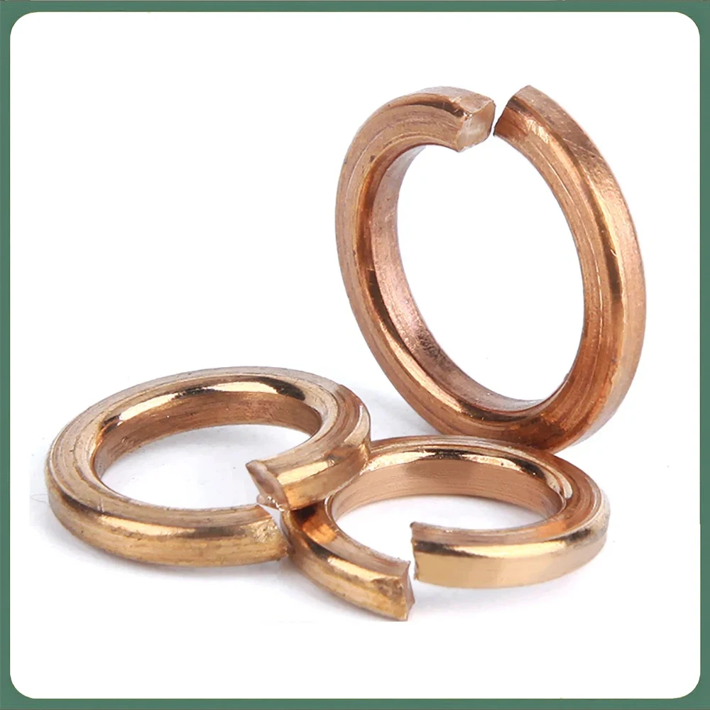 M2 M2.5 M3 M4 M5 M6 M8 M10 M12 M14 M16 M18 M20 M22 Copper Gasket Copper Bullet Pad Brass Spring Washer