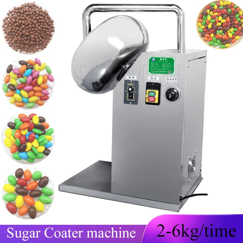 Electric  220V Professional Roasted Nuts Sugar Peanut Chocolate Candy Coating Machine