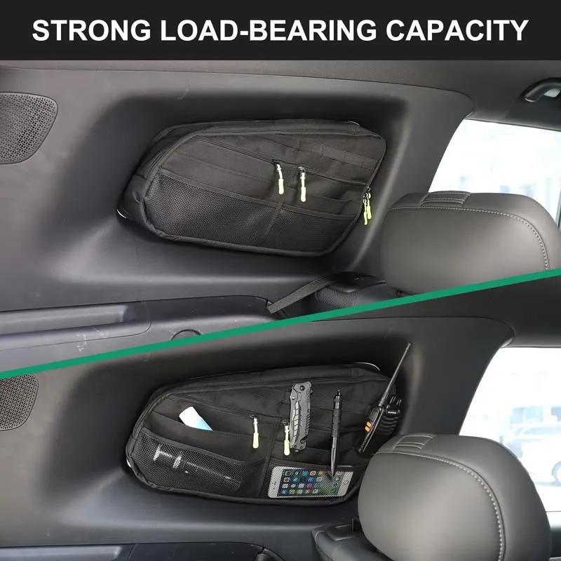 

For Changan Deepal‌/Deep Blue G318 2024+ Oxford Cloth Car Trunk Side Window Storage Bag Cargo Tools Tidying Package Accessories