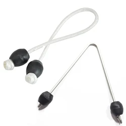 5PCS Rope with Stopper Ball V Shape Spearfishing Wishbone with Stopper Ball Speargun Fishing Accessories Spearfishing sling