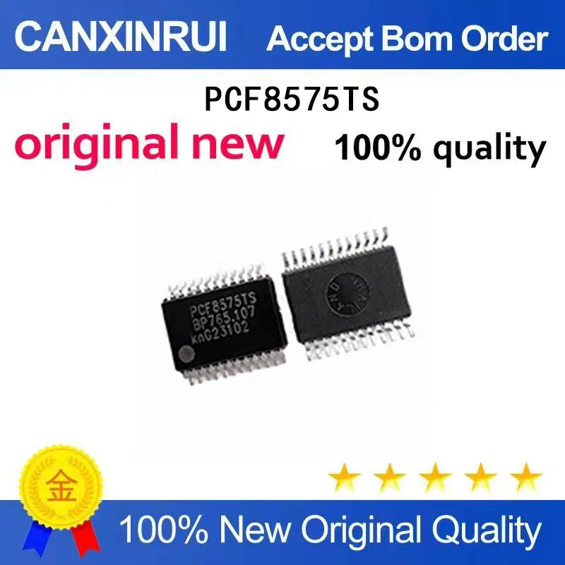 

(5-100 Pieces) Brand new original PCF8575TS PCF8575 SMT package SSOP24 chip IC