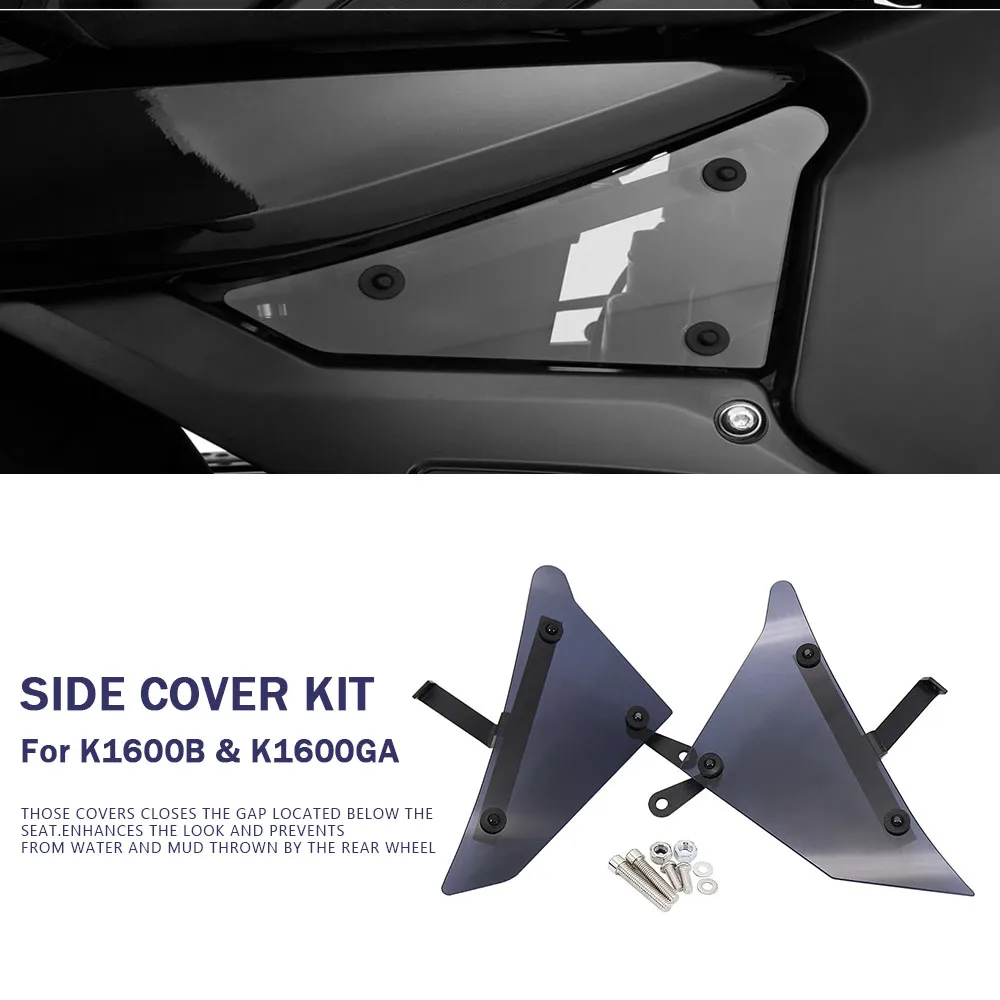

K1600 Grand America K 1600 B Side Panels Fill Fairing Cowl Cover Motorcycle Tank Plates Trim FOR BMW K1600B K1600GA 2017-2022