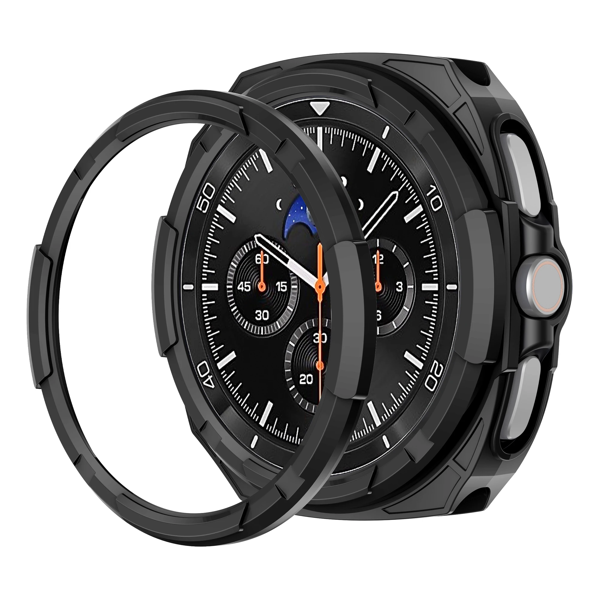 กรณีพีซี+แหวนป้องกันสําหรับS A - Samsung Smartwatch Accessories บทวิจารณ์และราคา