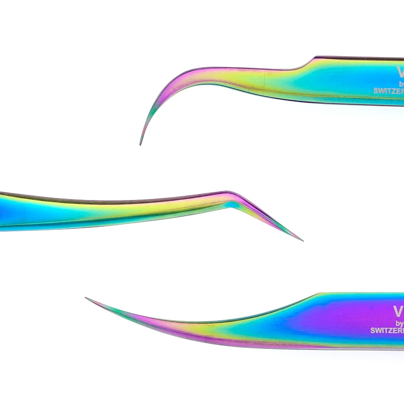 New VETUS Eyelash Extension Tweezers Pliers Makeup Professional Fan Lashes Tweezer Stainless Steel Eyebrows Tweezers Scissors
