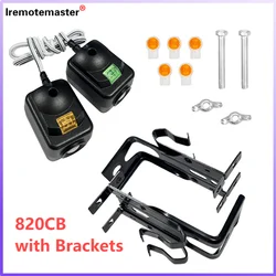 Replacement Safety Sensors for Garage Door Opener Liftmaster 820CB Safety Sensor with Brackets