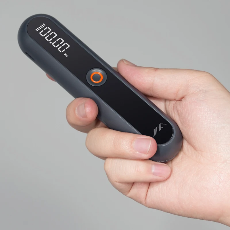 Youpin JIMI مقياس محمول مصباح يدوي صغير شاشة ديجيتال نوع-C قابلة للشحن 30 كجم قياس الوزن موازين الأمتعة الكهربائية