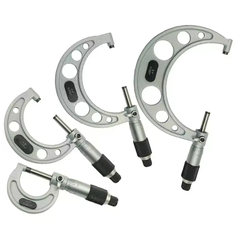 ETOPOO 0-25-50-75-100mm industrial Outside Micrometer  0-1/1-2/2-3/3-4 inch Accuracy 0.0001\