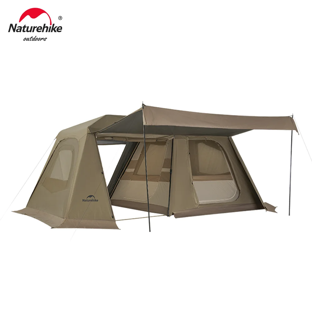 Naturehike Village Cabin Tent Car Expansion Automatic One-touch novelty camping supplies family Shelter Outdoor Mountain Hiking