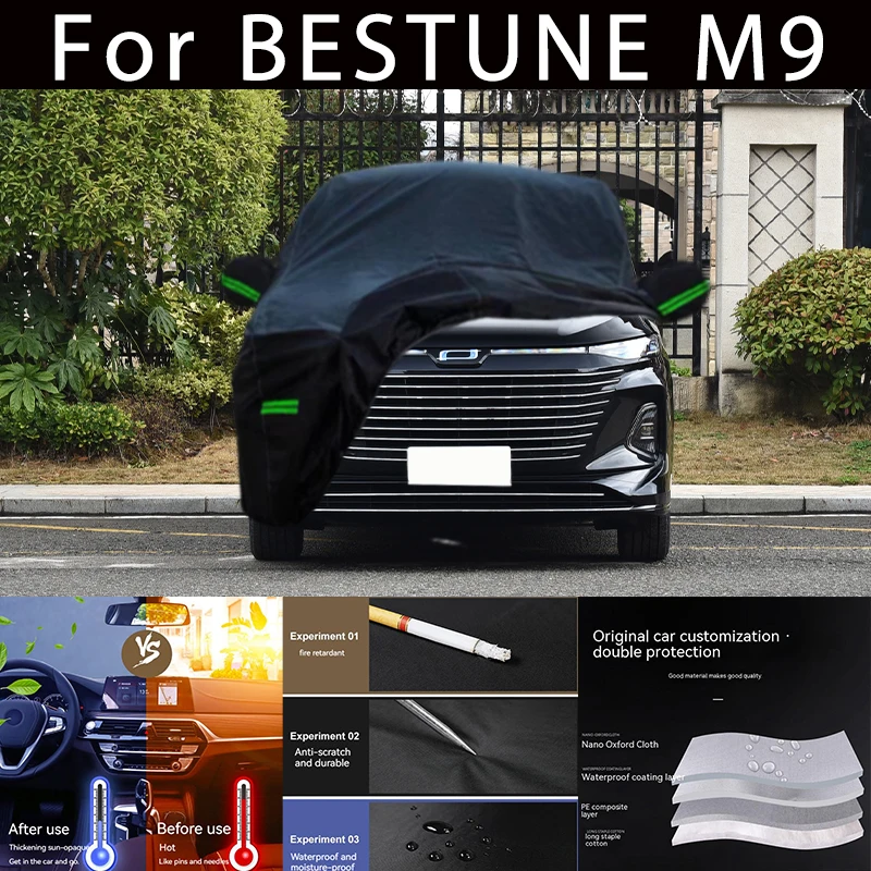 

For BESTUNE M9 Outdoor Protection Full Car Covers Snow Cover Sunshade Waterproof Dustproof Exterior Car accessories