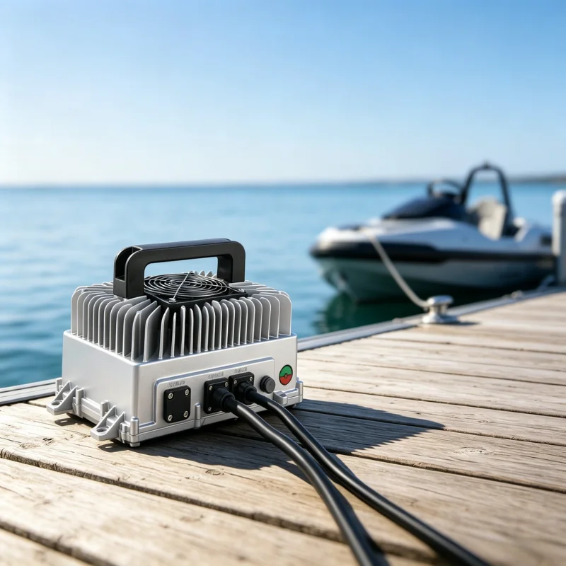 72V 30A Electric Speedboat Charger Smart Energy Management Reliable Marine Power Hub For Fast Energy Recovery