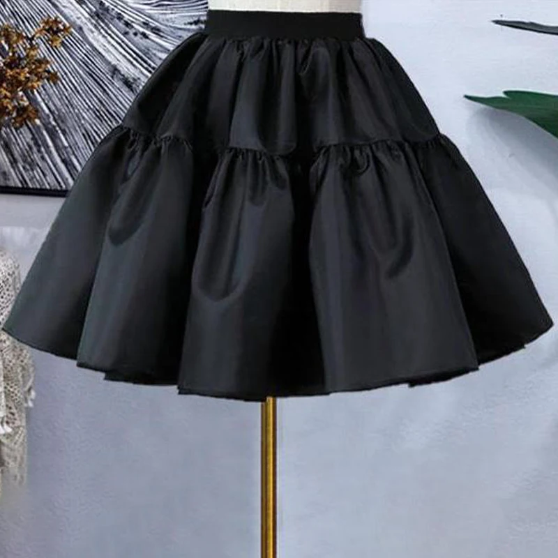 Fashionable And Sweet Lolita Jk Cake Skirt Skirt With Bustle For Women