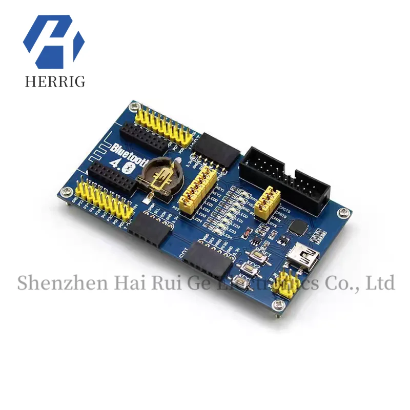 

MicroSnow BLE 4.0 development board Bluetooth module nRF51822 base board requires nRF51822 core board