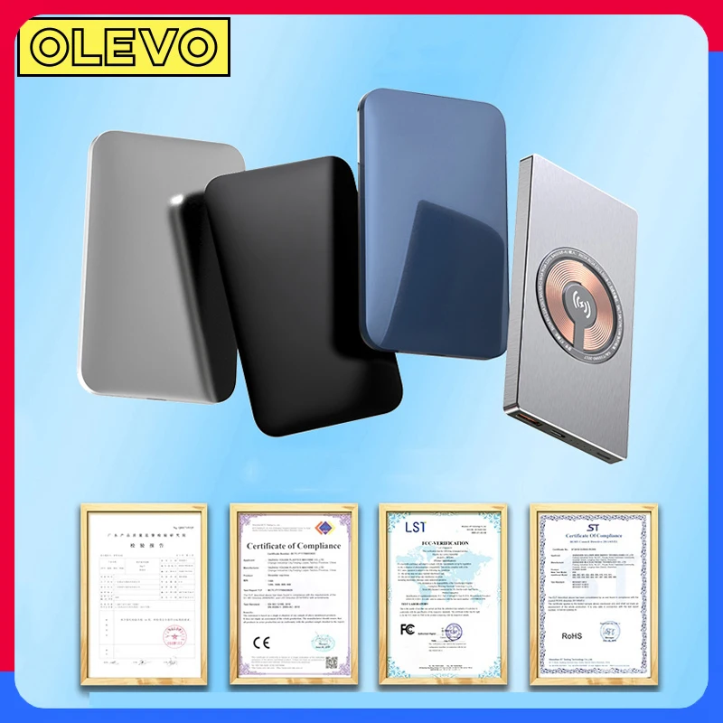 10000mAh جديد Macsafe Powerbank اللاسلكي بنك الطاقة المغناطيسية PD 20W الهاتف شاحن سريع لبطارية iPhone Xiaomi Samsung المحمولة