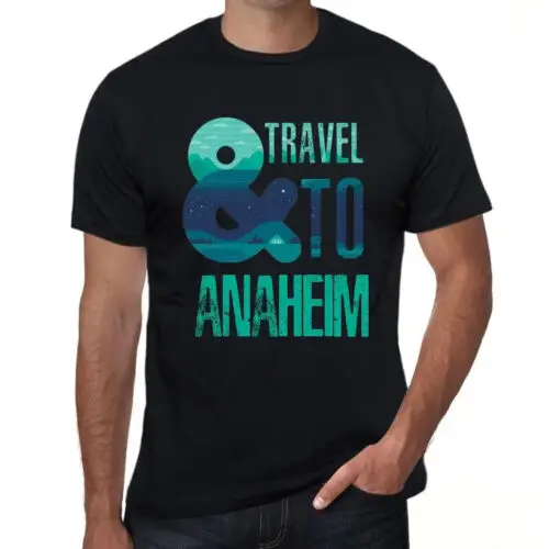 Men's Graphic T-Shirt And Travel To Anaheim Eco-Friendly Limited Edition