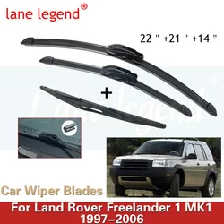 Voor Land Rover Freelander 1 Mk1 1997-2006 Voor Achter Ruitenwisserbladen Borstels Snijaccessoires J Haak 1997 1998 1999 2000 2001