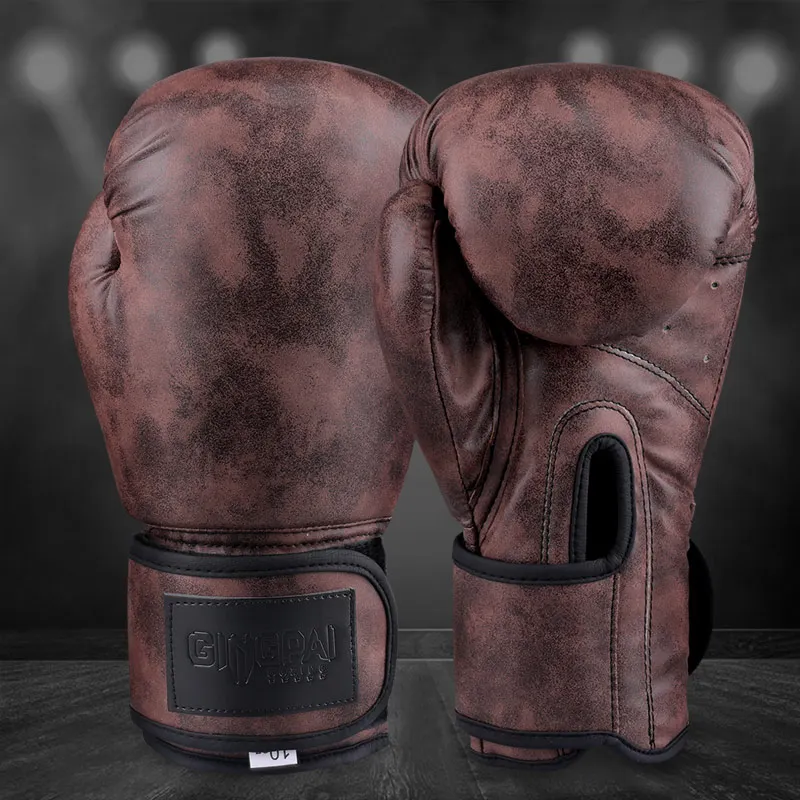 

High Quality Adult Child Women/Men Boxing Gloves Pu Leather MMA Muay Thai Boxe De Luva Mitts Sanda GYM Equipments 8 10 12OZ boks