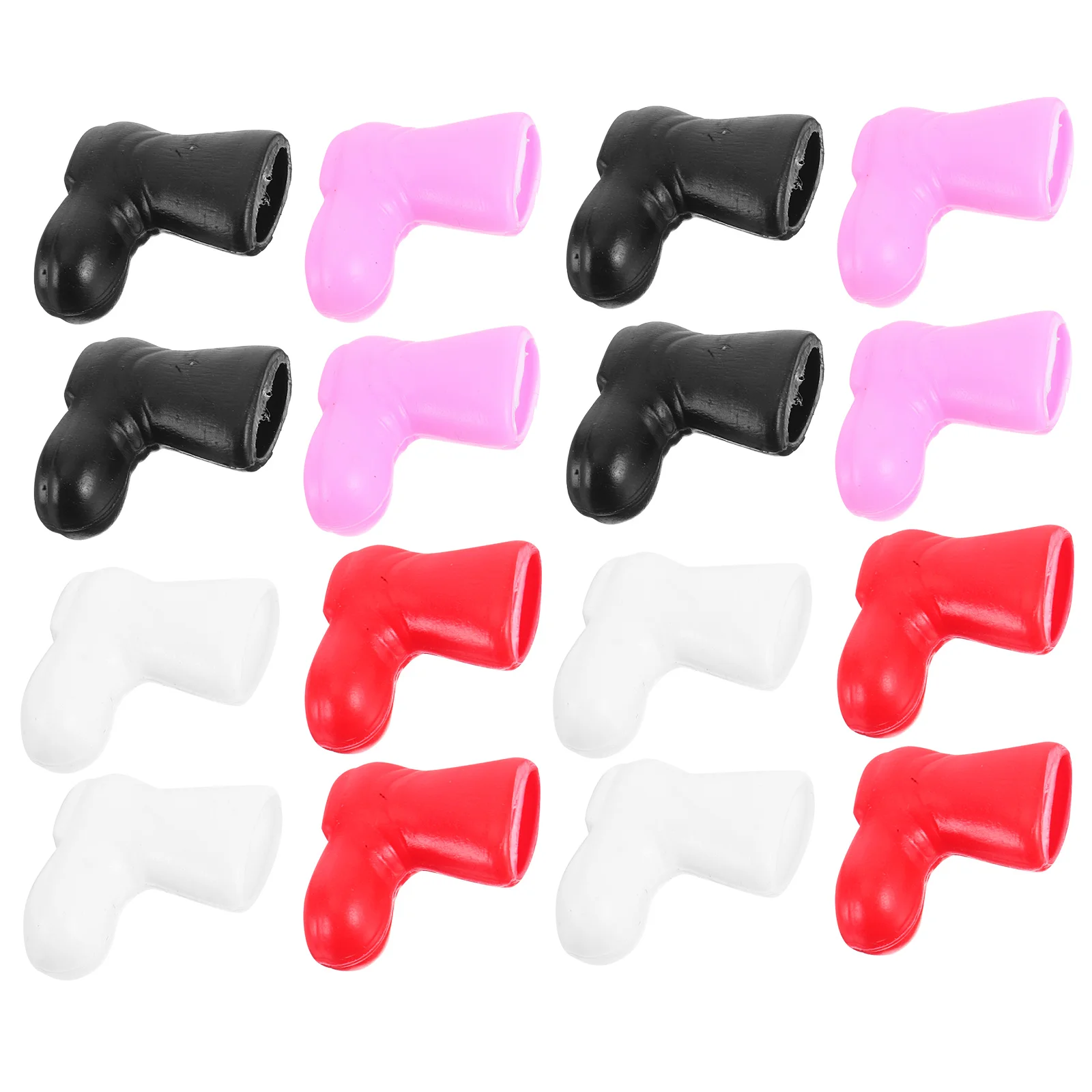 

96pcs Mini Santa Boots Christmas Decorations Colorful 2Cm Plastic Craft Ornaments For Dollhouse Diy Projects Stocking Stuffers