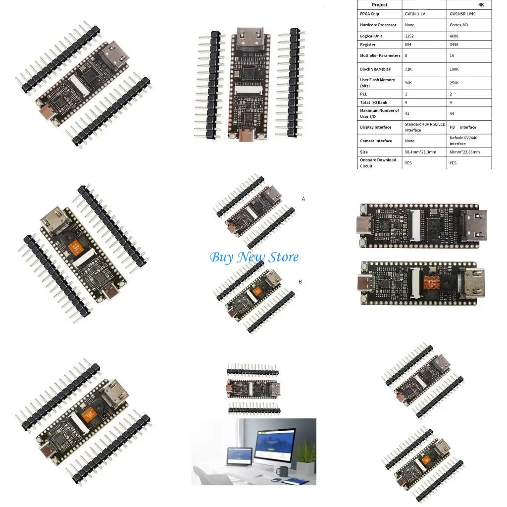 

20CE Lichee 4K FPGA Development Board GW1NSR-LV4C GOAI FPGA 64Mbit PSRAM Development