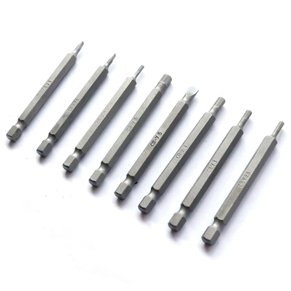 

Extension Rod Screwdriver Bit Set 75mm/2.95in Long Convenient Storage Hexagonal Handle Hollow Plum Blossom Bit Magnetic Design