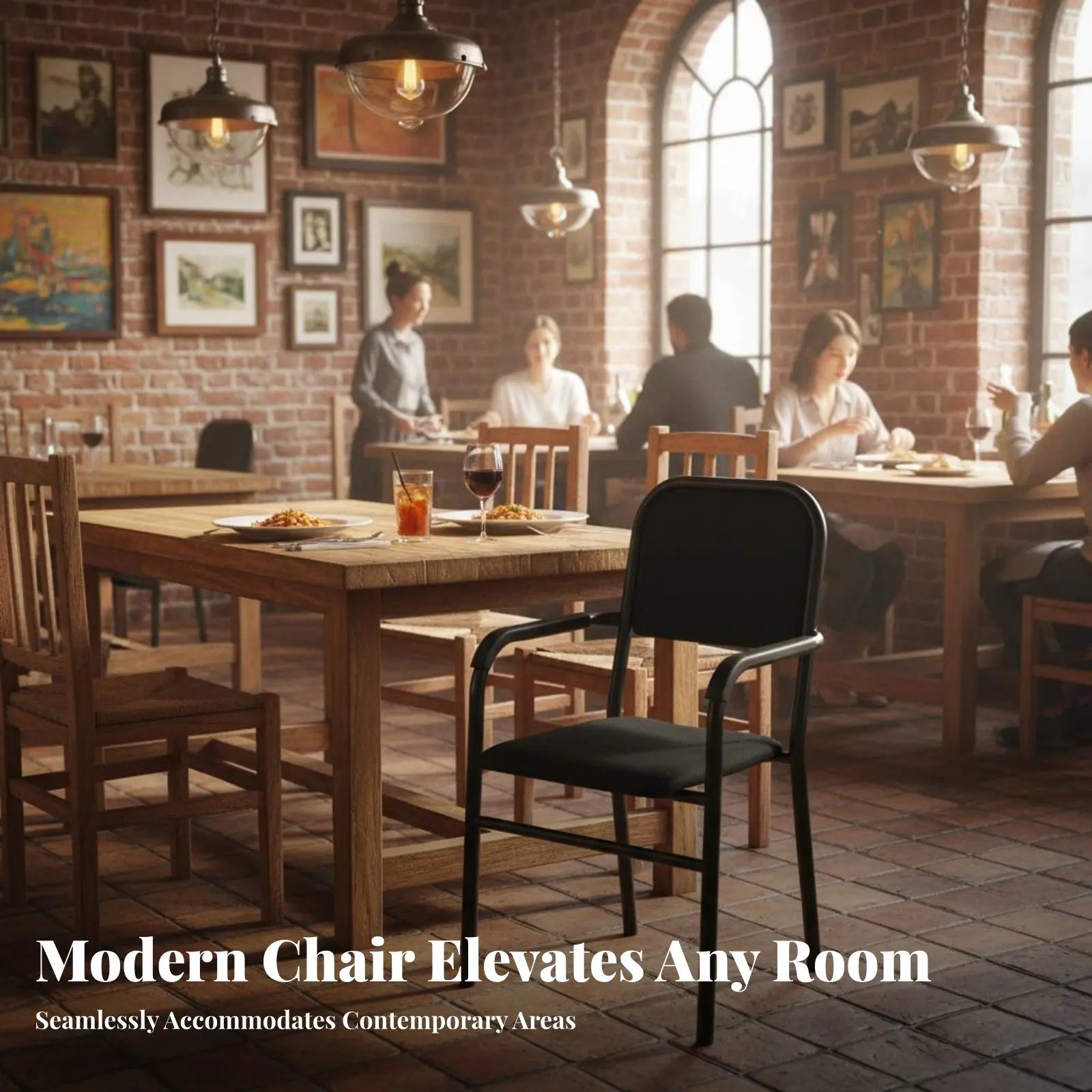 

Mahjong Chair High-Resilience Padding Padded Rear Rest Armchair Metal Frame Utility Chair Re Informationmation Mation Ced Legs