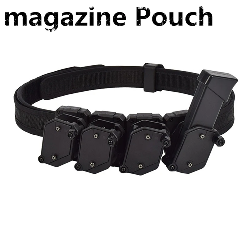 Tactical IPSC Shooting Belt Shooting Competition IPSC CR Speed Holster & Multi-Angle Magazine Pouch for Shooting