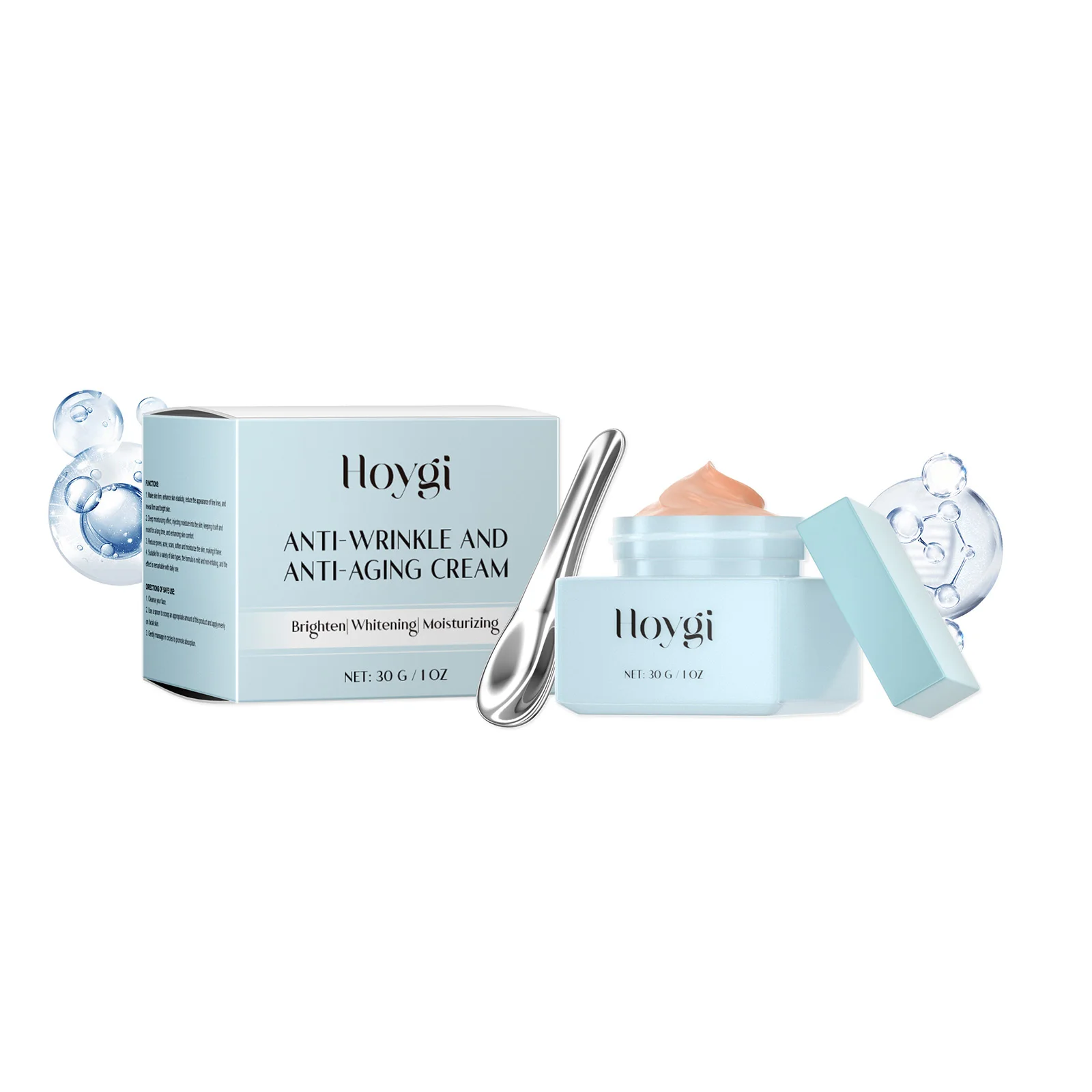 

Anti-Wrinkle & Anti-Aging Cream – Brightening Moisturizer for Youthful Skin, 30g | Whitening & Hydrating Facial