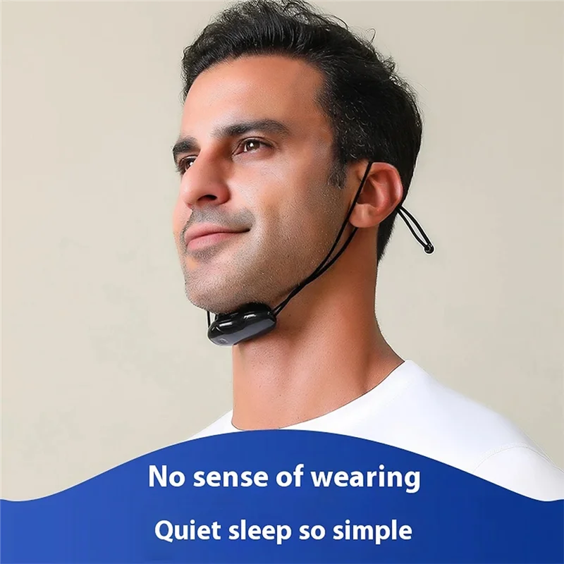 ABIT Sleep Aid Electric Anti-Snoring Device Breathing Corrector Intelligent Sleep Breathing Correction Health