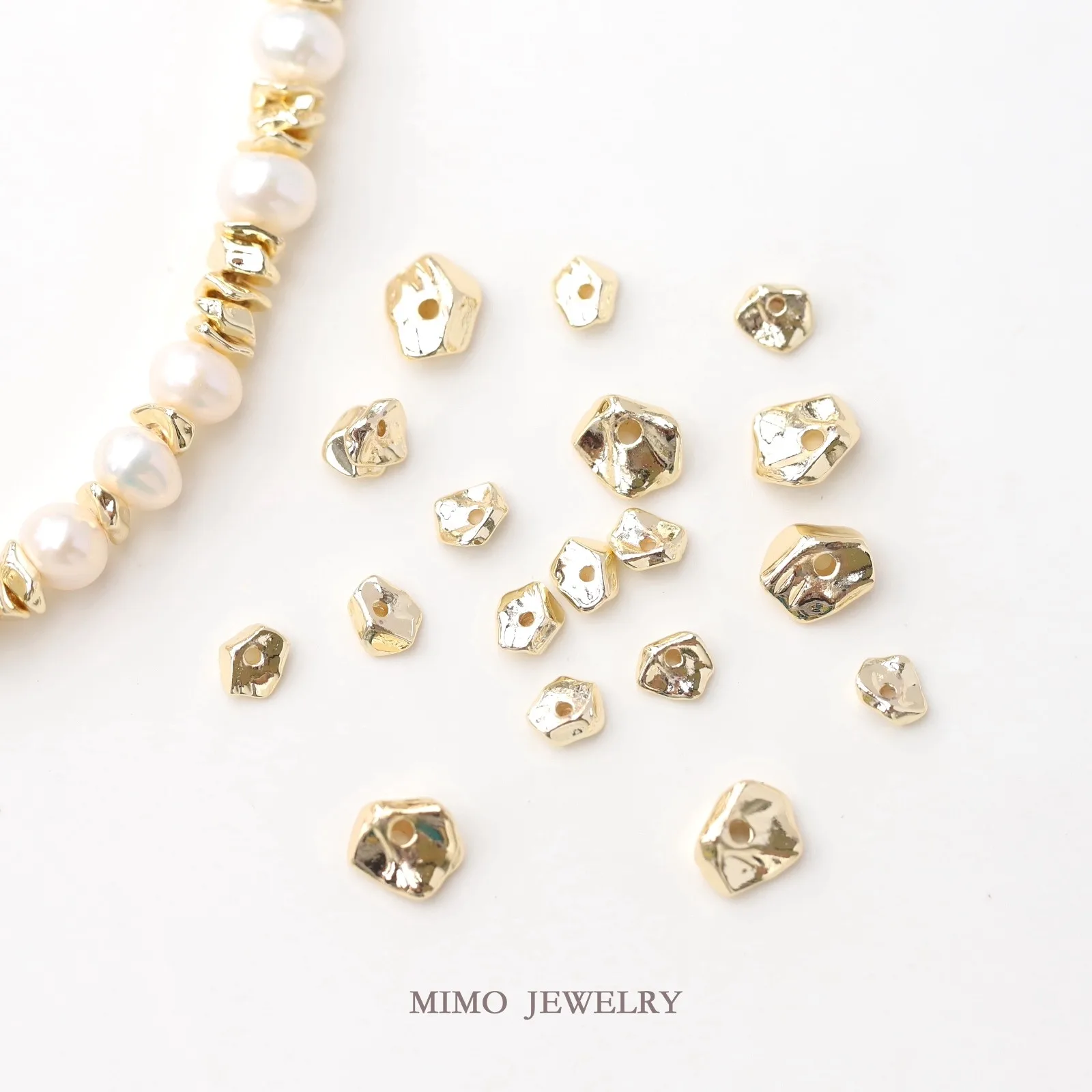 

Плоские бусины неправильной формы, маленькие камни, разбросанные бусины, подвески, подвески, принадлежности для подвесок, ручные латунные позолоченные аксессуары своими руками