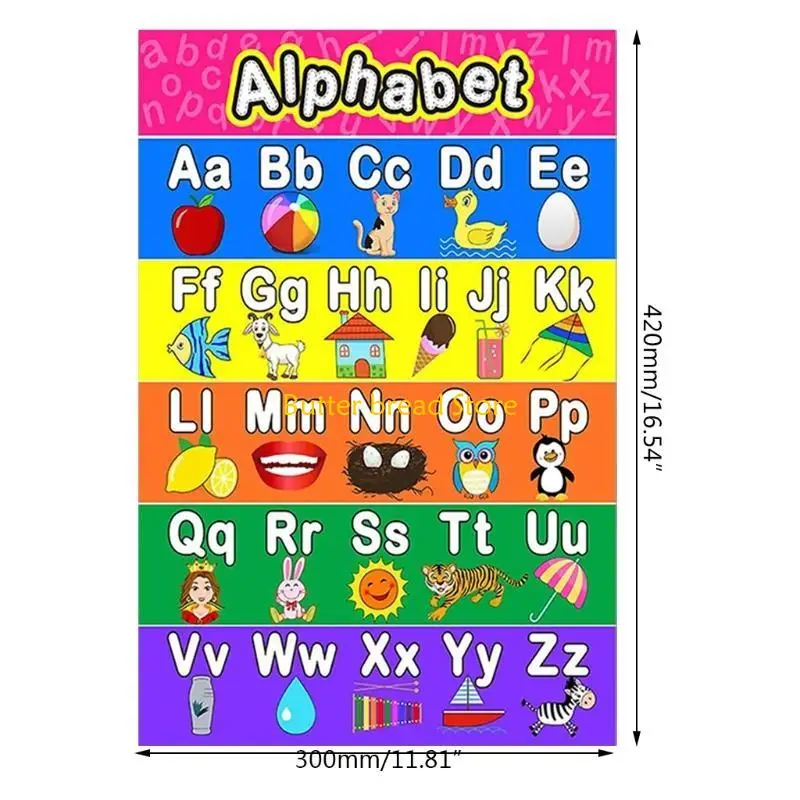 W89C 2PCS ABC Алфавит.