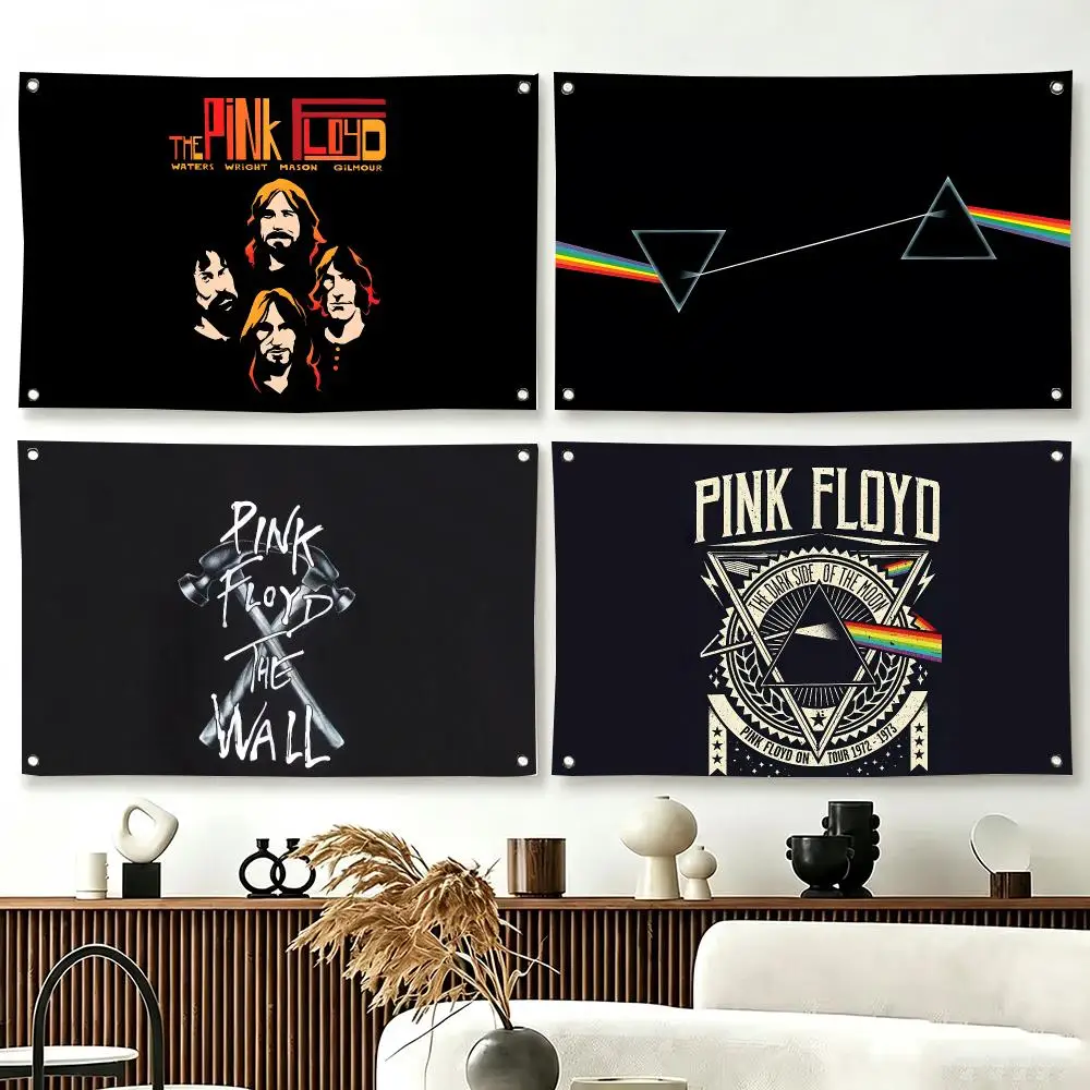 band P-Pink F-Floyd Flags  For Living Room Home Dorm Decor Wall Outdoor Camping Party Banner Gifts