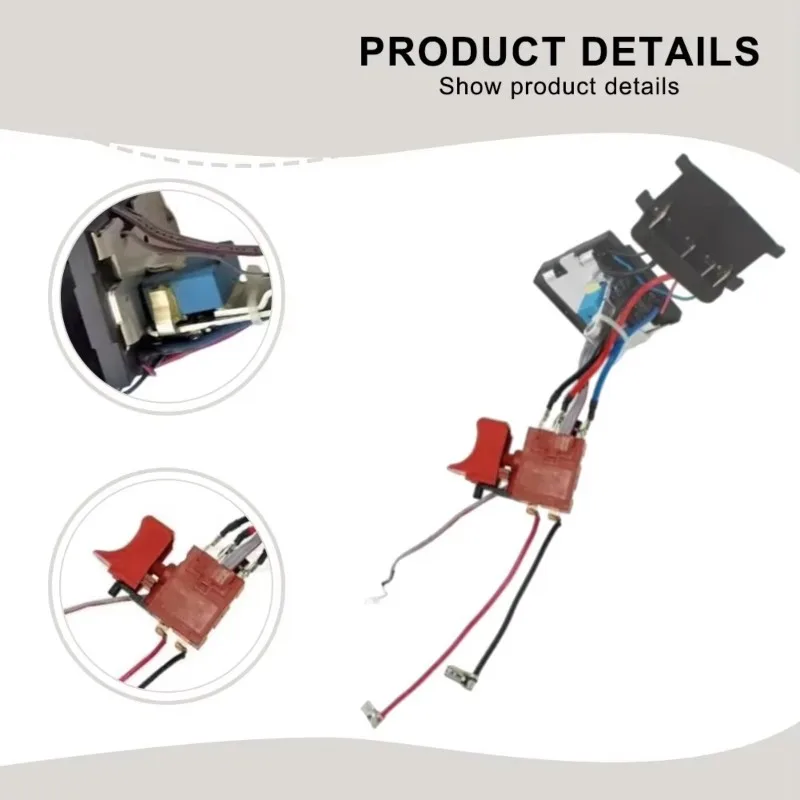 [NEW!A47U】 For Bosch GSR14.4V-LI Cordless Drill Screwdriver Electronic Switch 1607233300 Power Tool Replacement Part