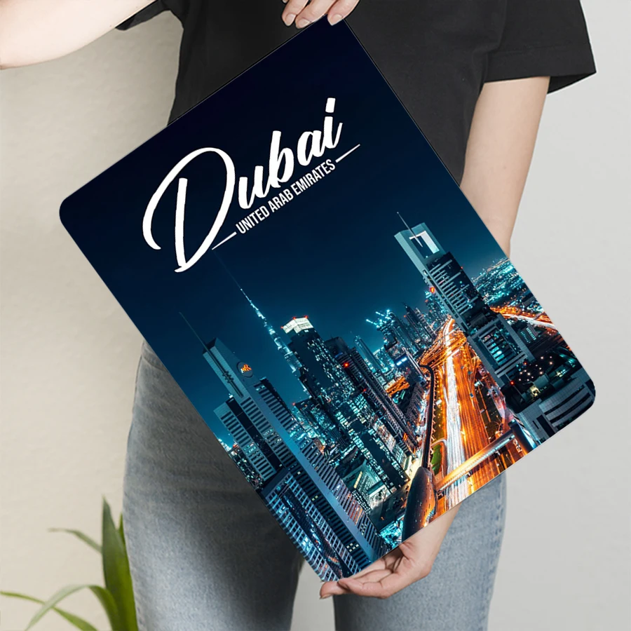 Dubai Skyline Night View Metal - Home Office Dubai ulasan dan harga