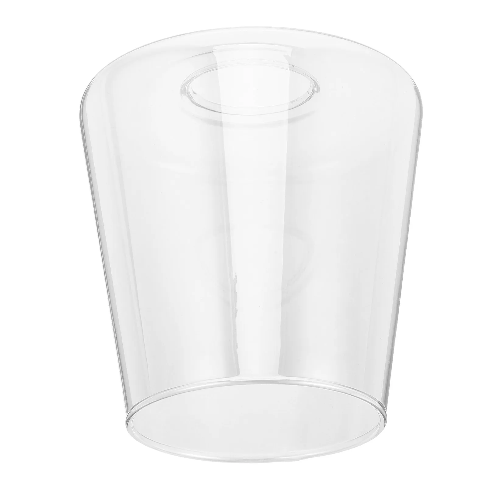 Clear Glass Lamp Shade 4.2cm Hole Cylinder E27 Replacement Table Pendant Chandelier Wall Sconce Home Decor Glass Lamp Shade