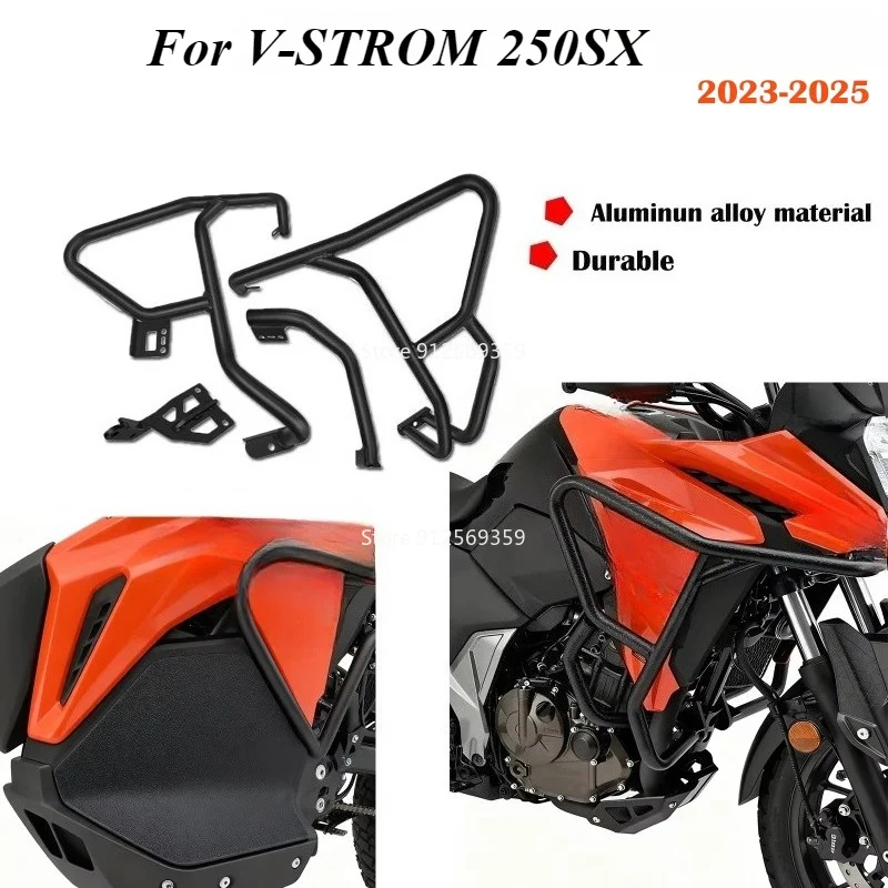For V-STROM 250SX VStrom 250 SX 2023 2024 2025 Engine Guard Highway Crash Bar Motorcycle Frame Protection Bumper Accessories