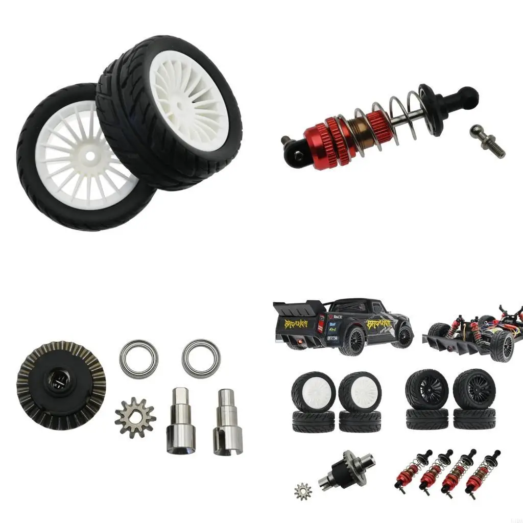 

54DA Hobby RC Vehicle Plastic Wheel Tire R/C DIY for UD SG Series