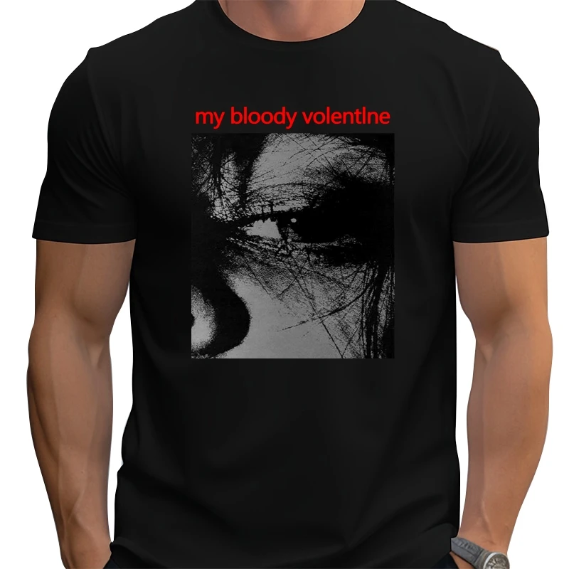 

My Bloody_Valentine Vintage 1992 Tour Reprint Black Men T-shirt V418