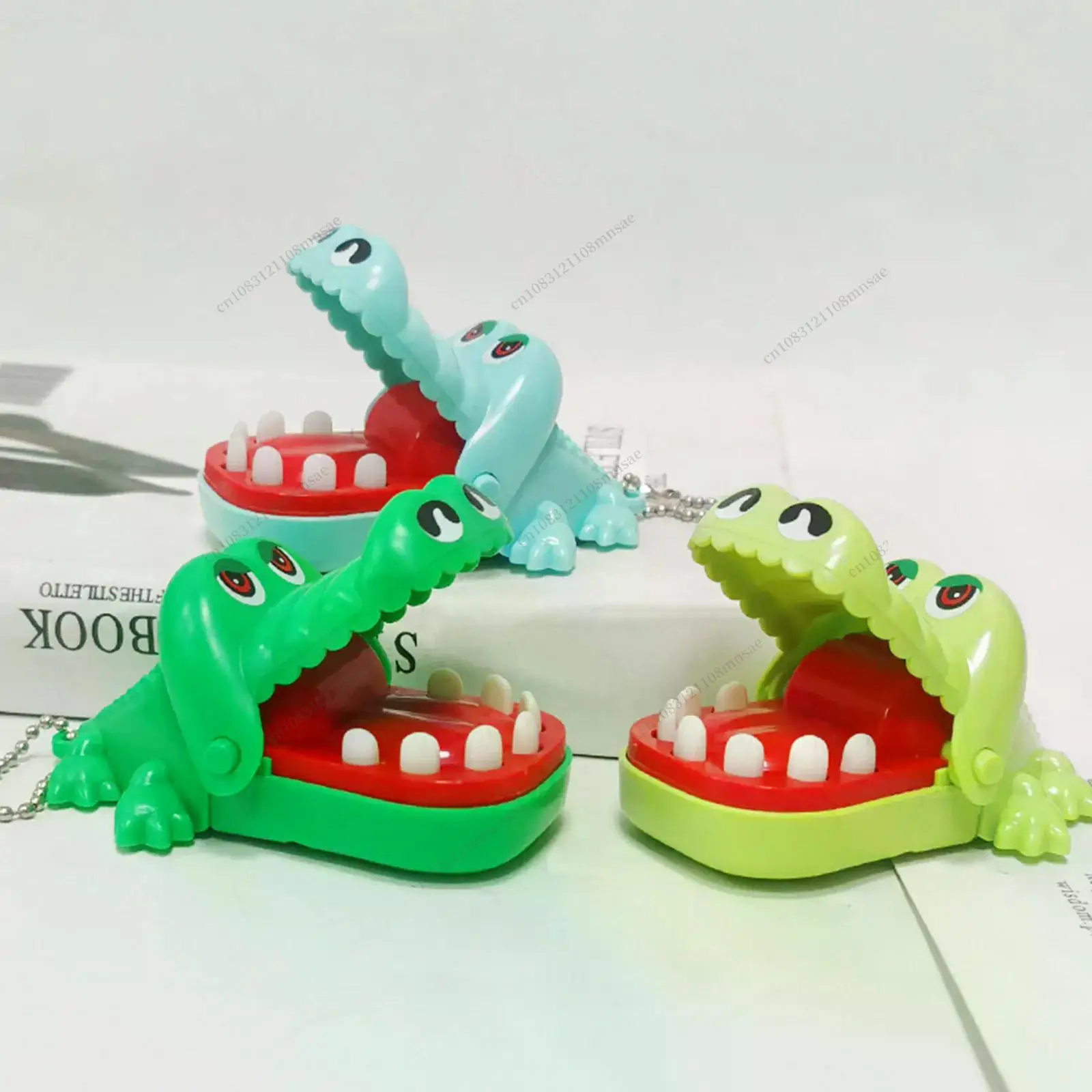 Crocodile Teeth Toys Alligator Family Party Toy Interactive Mini Biting Finger Game Non‑Toxic for Family Games