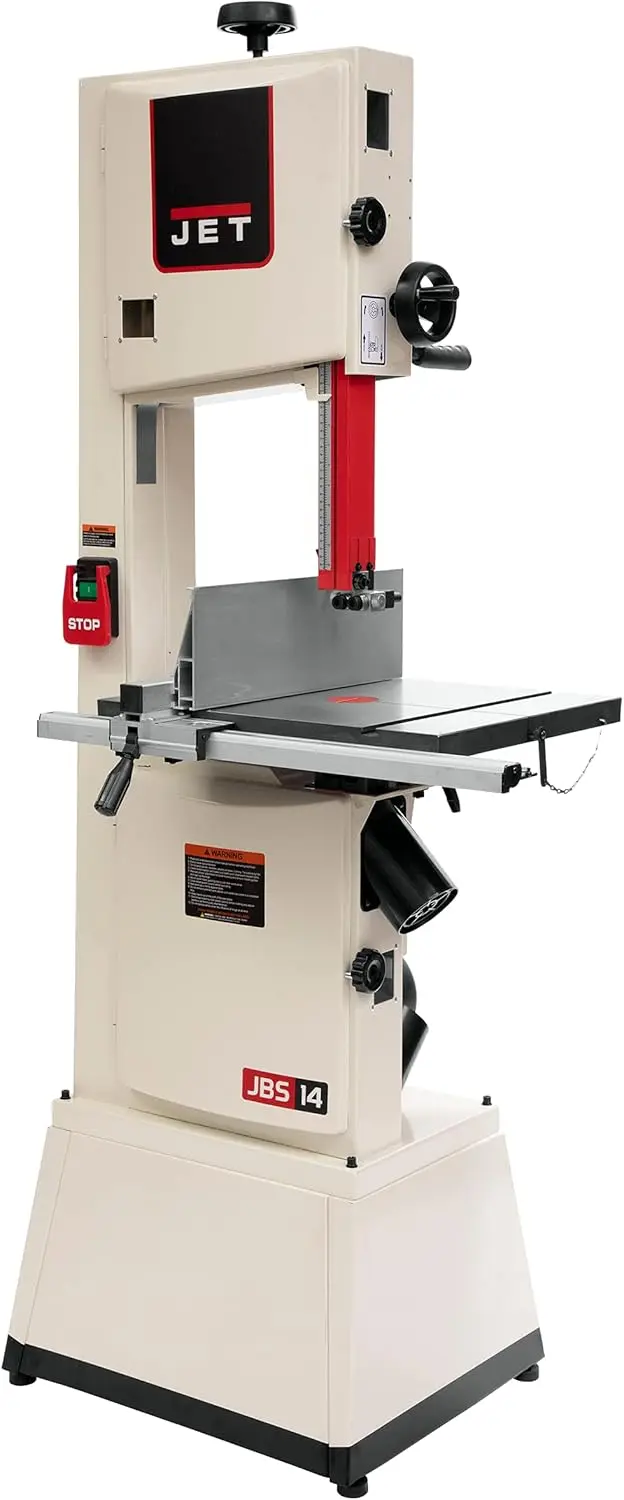 JET 14-Inch Woodworking Bandsaw, 1-3/4 HP, 1Ph 115/230V (Model JWBS-14SFX)