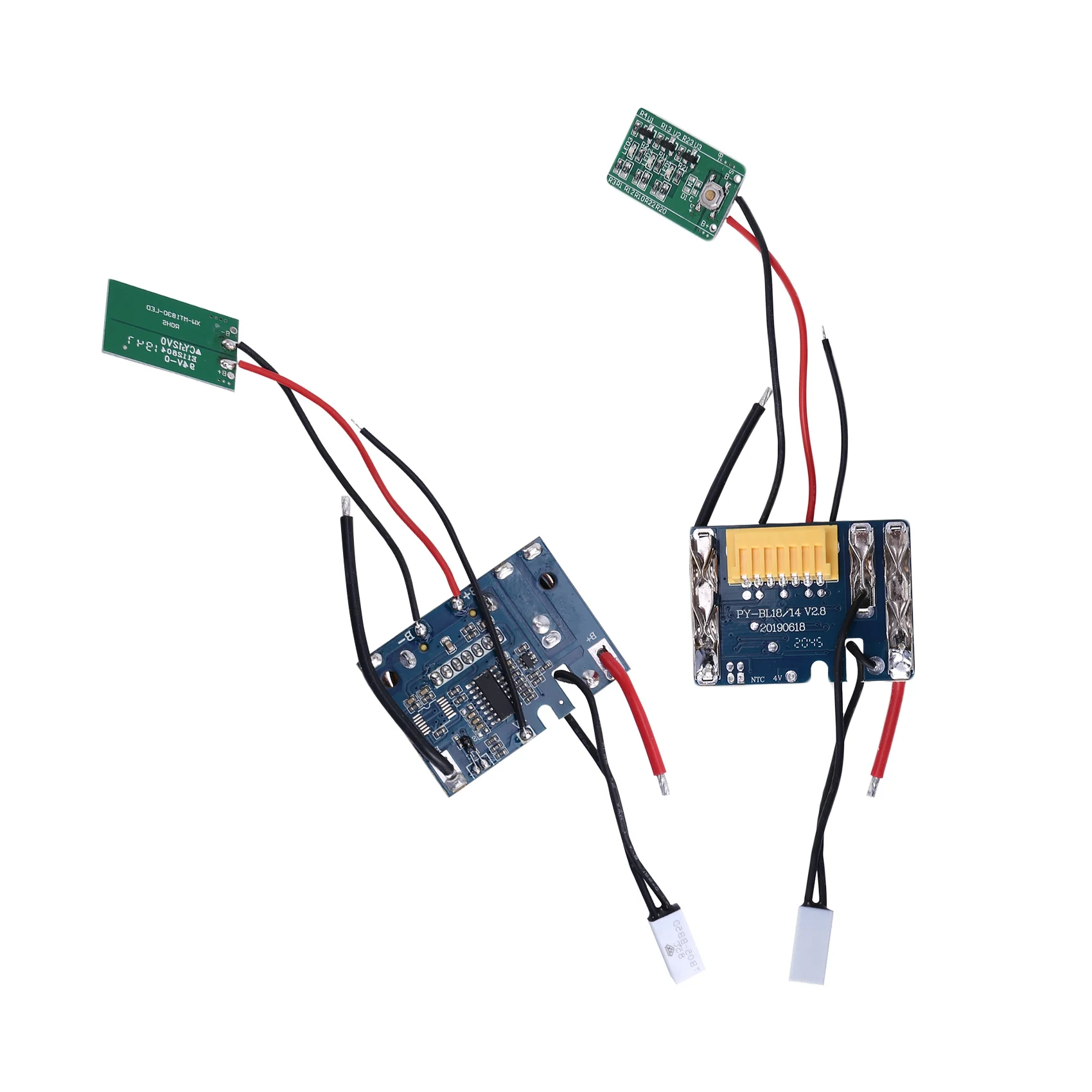 Li-íon bateria PCB carregamento proteção placa de circuito para Makita, BL1830, 18V, 1.5Ah, 3Ah, 6Ah, 9Ah, BL1815, BL1845, BL1860, 3pcs