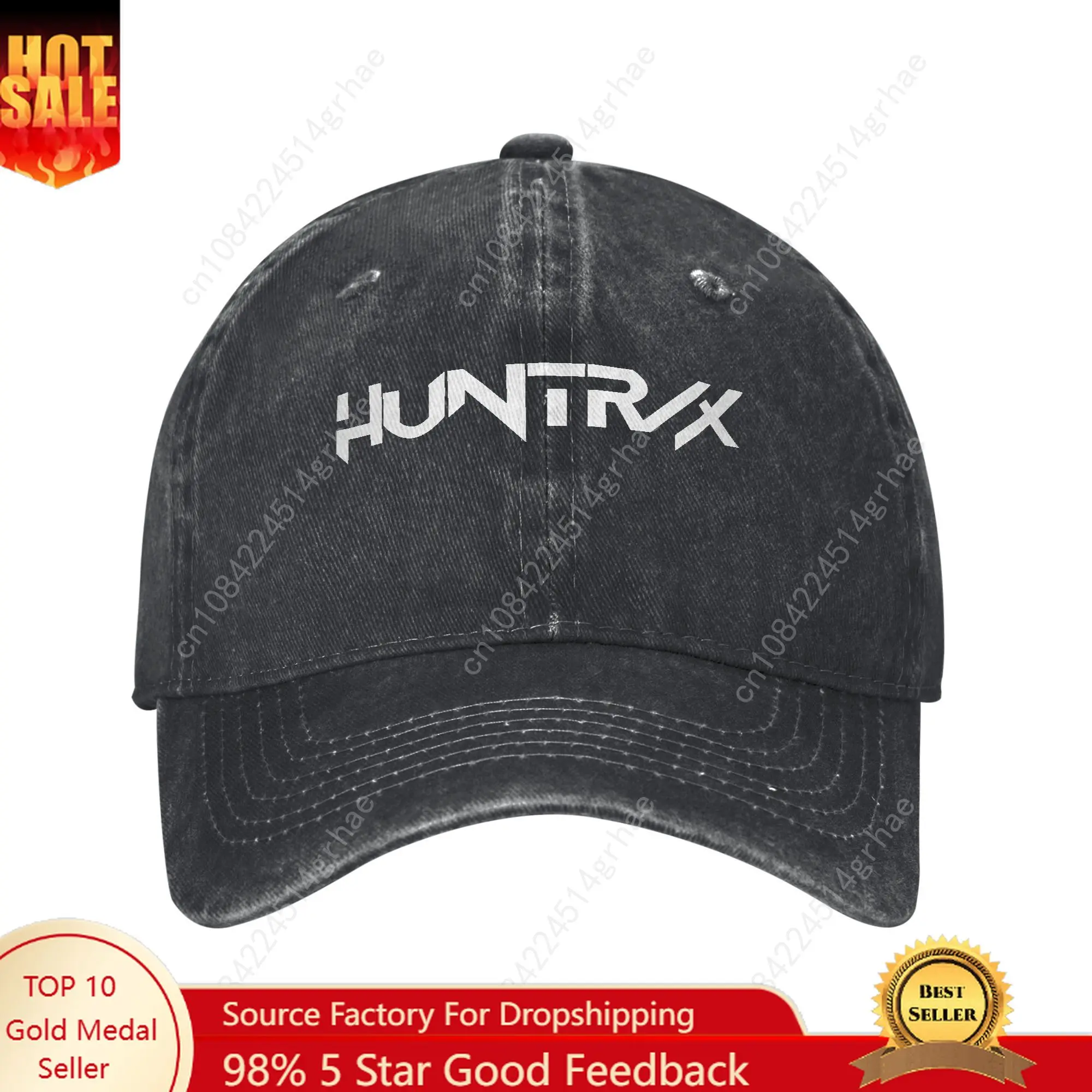 

Huntrix Demon Hunter Kpop Logo Men Women Baseball Caps Distressed Denim Washed Hats Cap Vintage Outdoor Gift Headwear