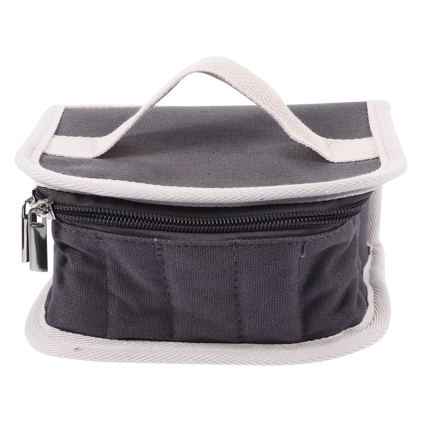 

Premium Grey Oil Organizer Pouch Durable Storage Bag Portable Case Essential Oil Organizer For Small Bottles Travel Holder