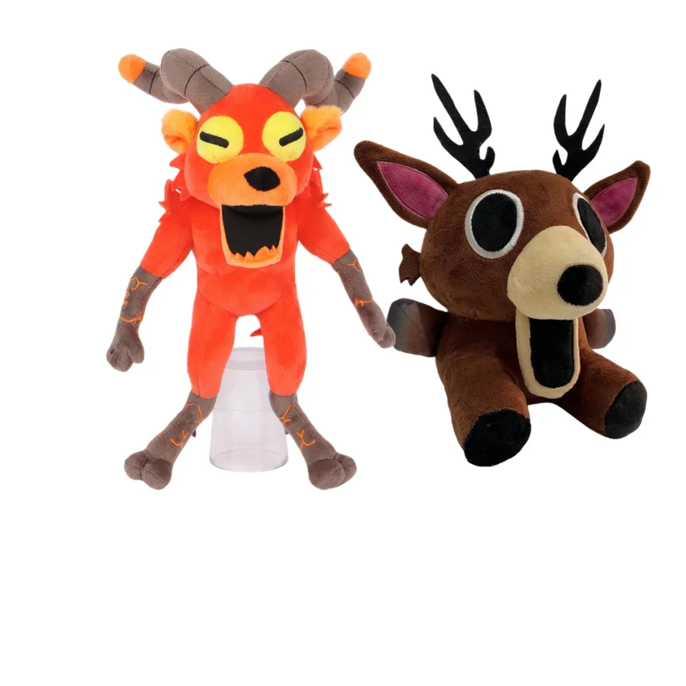 

99 ночей в лесу, плюшевые игрушки с изображением оленя, плюшевые мягкие ночные лежачие осанки, плюшевая игрушка с изображением лося, Рождественский подарок