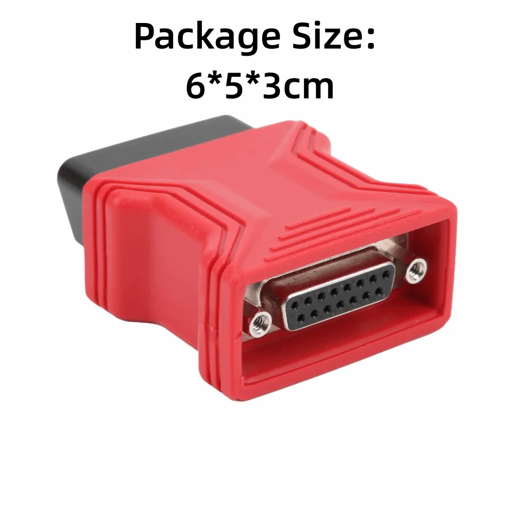 16 Pin OBD2 Diagnostic Adapter Plug and Play ABS Housing OBDII Adapter Resist Wear Car Diagnostic Connector Auto Shop